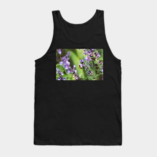 Bee on Lavender Tank Top